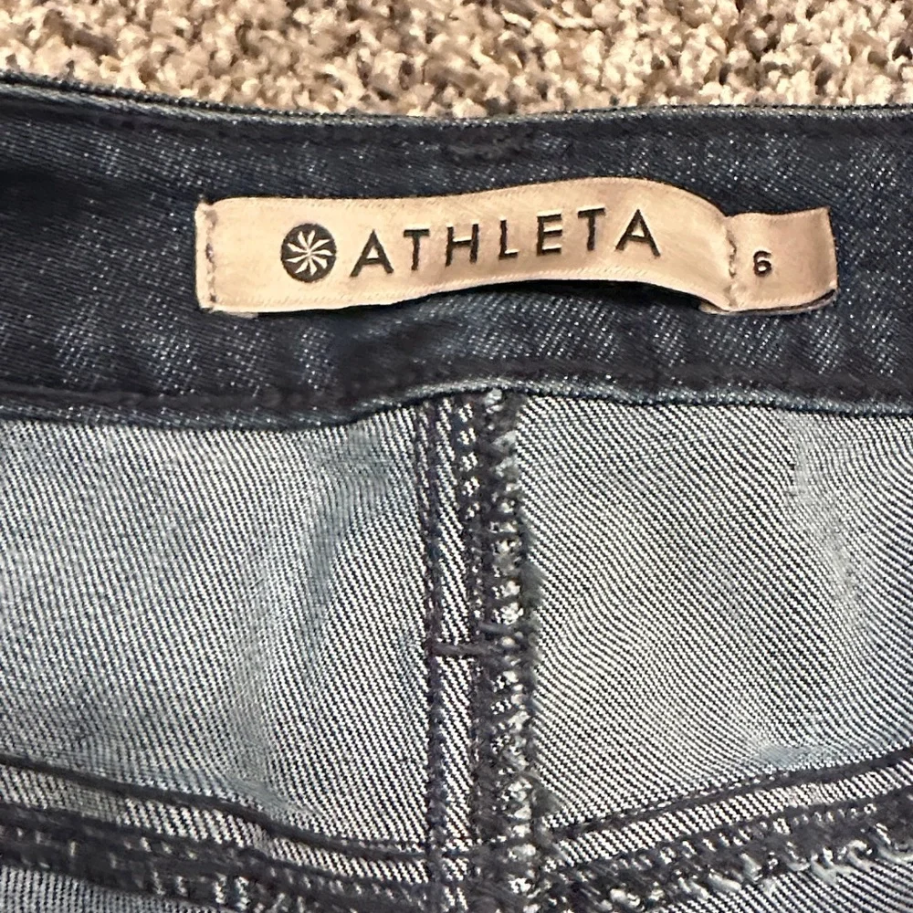 Athleta Women's Dark Blue Straight Leg Jeans